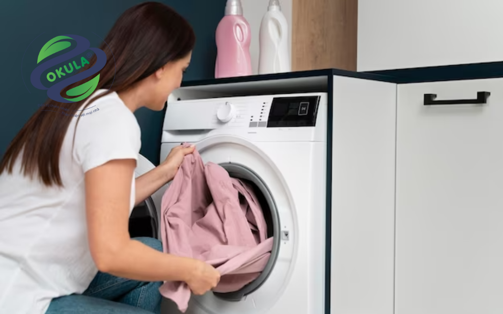 Hướng dẫn cách đổ nước giặt vào máy giặt cửa ngang đúng cách, Lượng nước giặt phù hợp cho loại máy giặt cửa trước